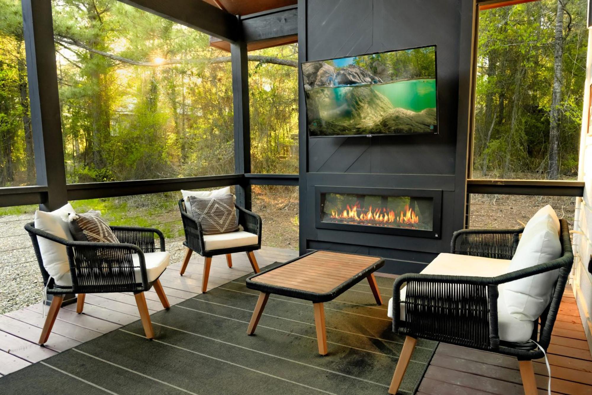 New Farmhouse-Chic Cabin With Hot Tub & Firepit Broken Bow Ngoại thất bức ảnh